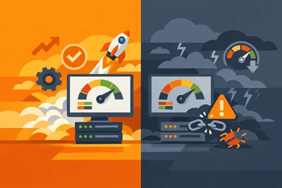 Core Web Vitals באחסון: למה השרת שלך עוזר או מזיק לציונים שלך